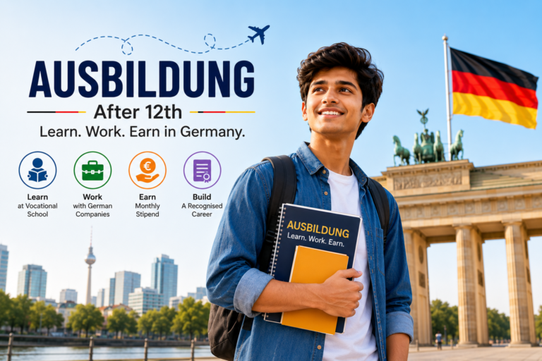 germany ausbildung after 12th pass indians